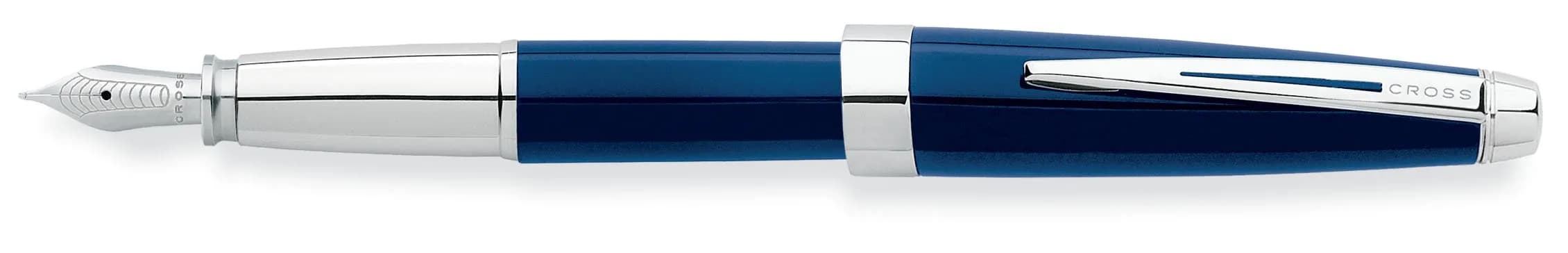Cross Aventura Starry Blue Fountain Pen Medium Nib | Smooth Ink Flow for Students & Professionals - main product image