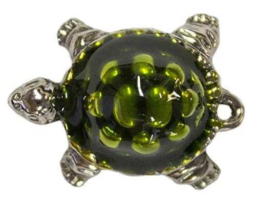 Ganz Lucky Little Turtle Charm with Story Card | 0.38 inch H thumbnail 2