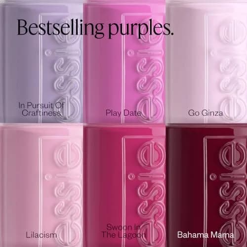 essie Nail Polish Lilacism Cream Finish 13.6ml (0.46 fl oz) | Salon Quality Vegan Formula thumbnail 7