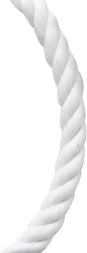 Koch Industries 1/2 by 200-Feet Cotton Twisted Rope | 150-Pound Max Load, White thumbnail 1