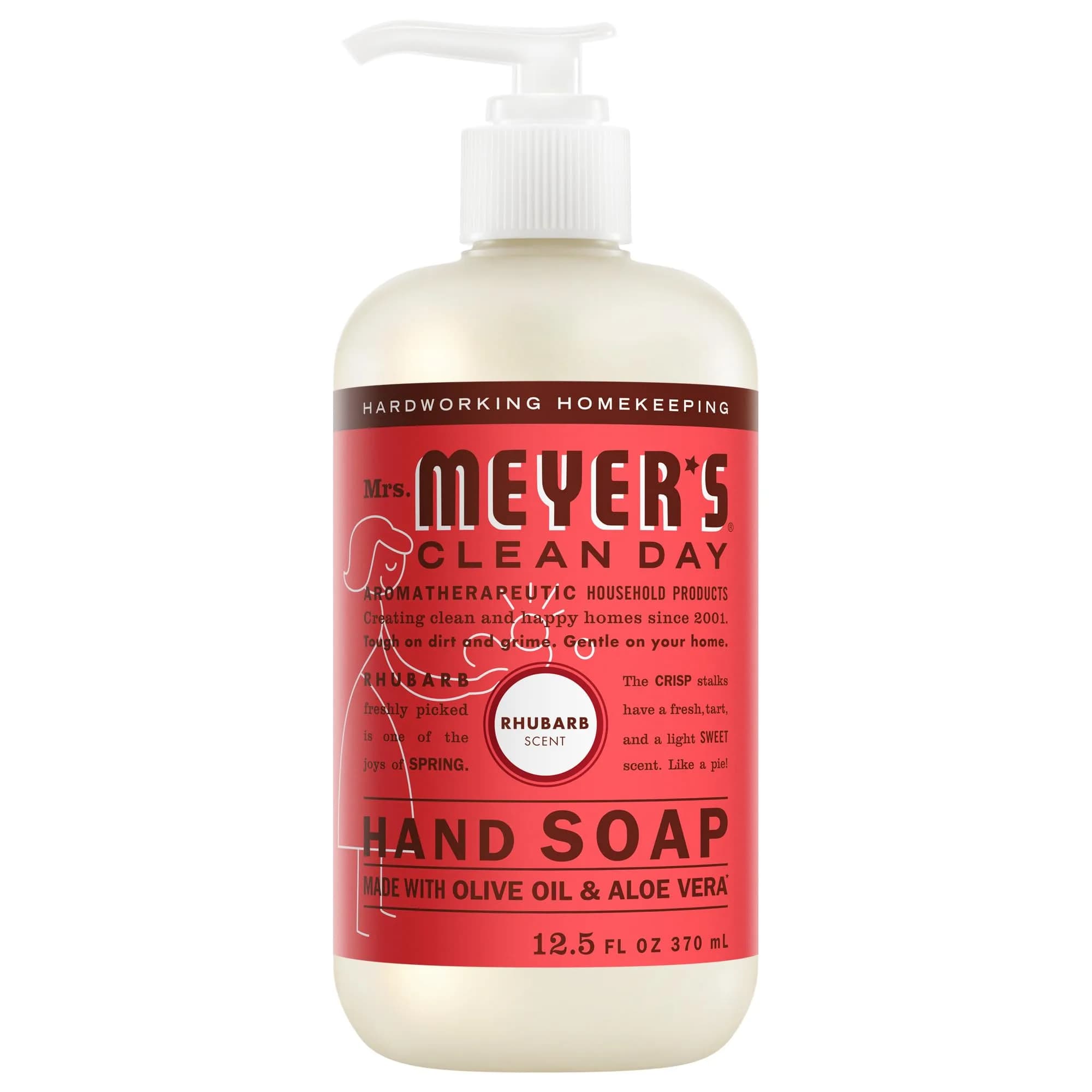 Mrs. MEYER'S Hand Soap Rhubarb Scent | Moisturizing, Garden-Inspired Fragrance (70-120 chars)