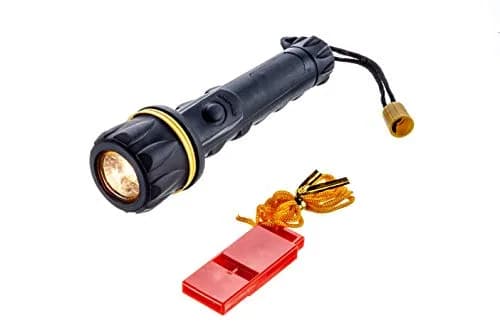 attwood Bailer Safety Kit - Emergency Boating Safety Equipment | Includes Flashlight, Whistle & Floatable Line thumbnail 2