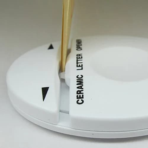 オート Letter Opener Ceramic Letter Opener Shiro CLO-500 White | Safety Ceramic Blade for Office Use thumbnail 4