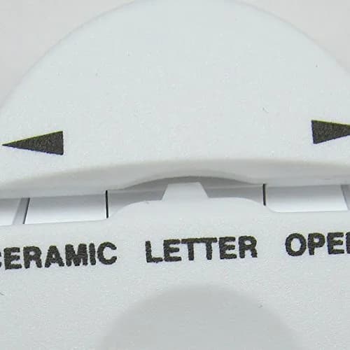 オート Letter Opener Ceramic Letter Opener Shiro CLO-500 White | Safety Ceramic Blade for Office Use thumbnail 2