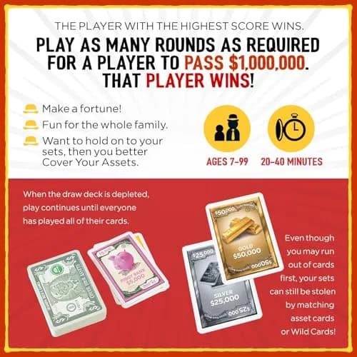 Grandpa Beck's Cover Your Assets Set Collection Card Game | Family Card Game for Kids & Adults thumbnail 8