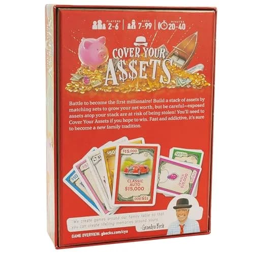 Grandpa Beck's Cover Your Assets Set Collection Card Game | Family Card Game for Kids & Adults thumbnail 9