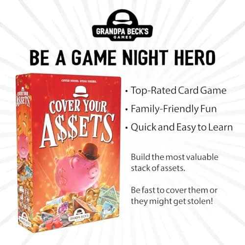 Grandpa Beck's Cover Your Assets Set Collection Card Game | Family Card Game for Kids & Adults thumbnail 3