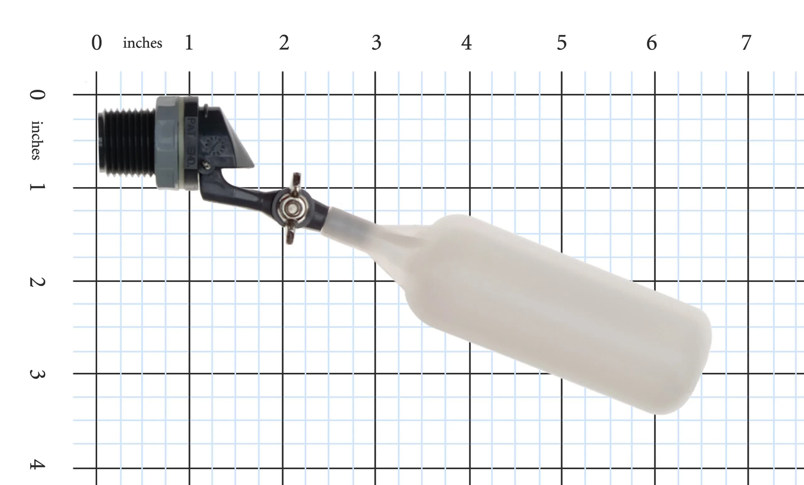 Kerick Valve MA052 PVC Mini Float Valve 1.5 GPM (60 PSI) | NSF Approved for Water Tanks - view 4