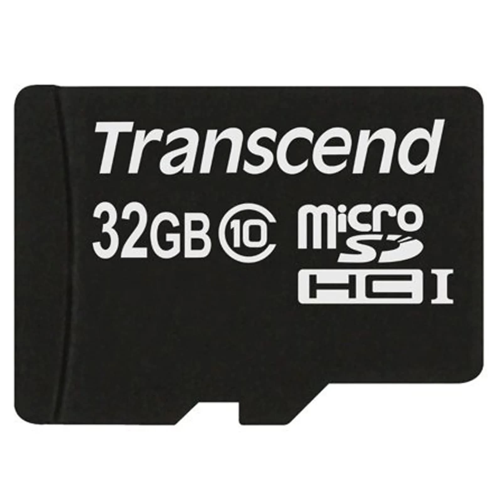 Transcend 32GB microSDHC Class 10 Memory Card with Adapter - 30 MB/s Write Speed thumbnail 1