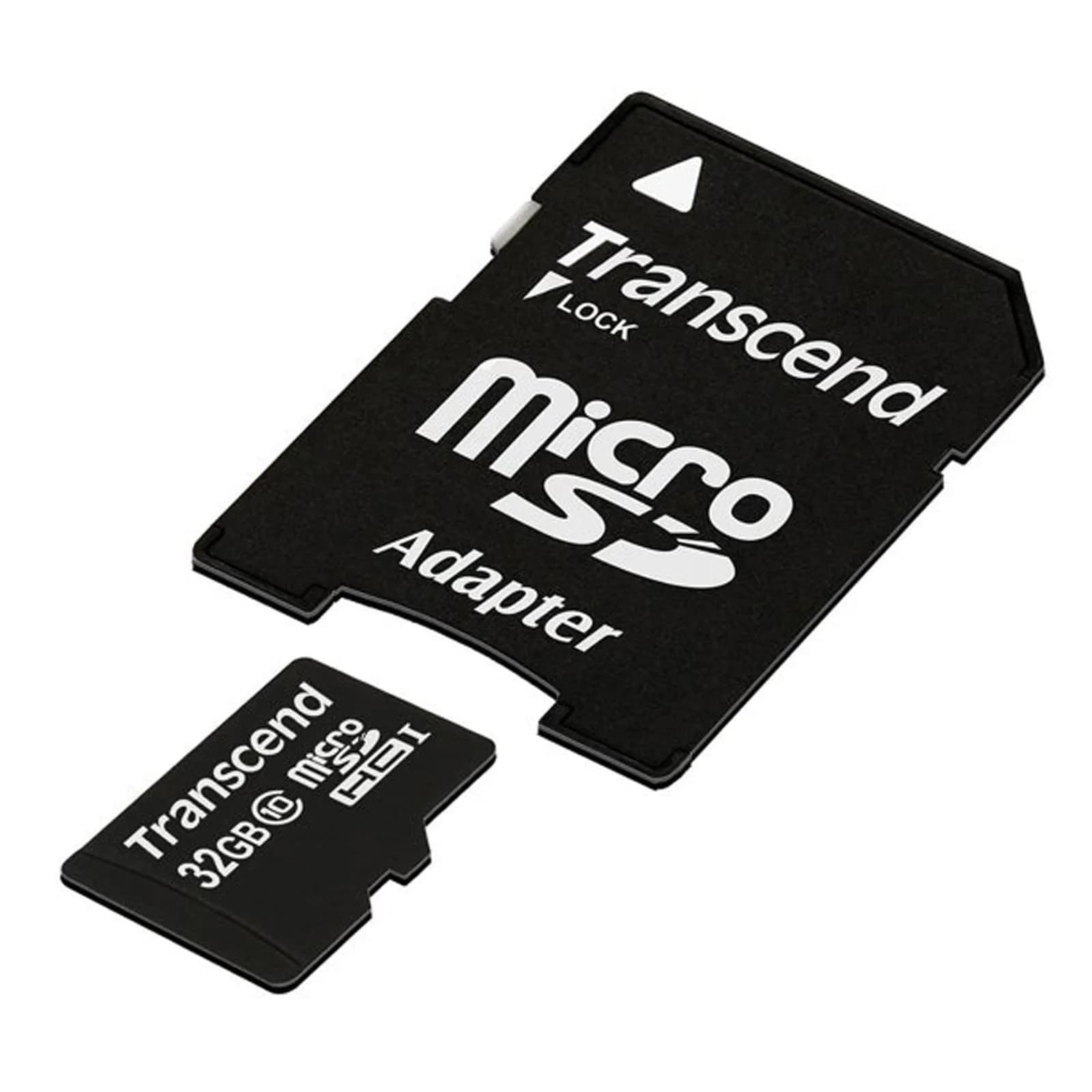 Transcend 32GB microSDHC Class 10 Memory Card with Adapter - 30 MB/s Write Speed thumbnail 2