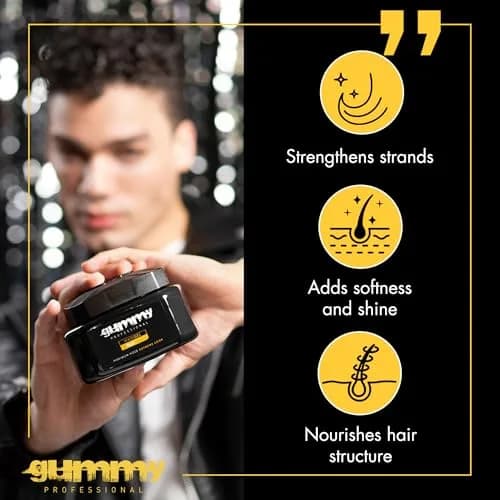 Gummy Plus Hair Gel – Strong Hold, Clear Natural Shine, 220 ml | Alcohol-Free, Versatile Styling thumbnail 4