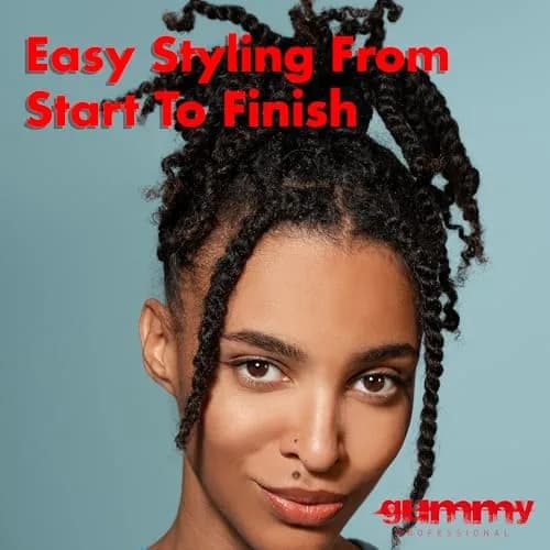 Gummy Plus Hair Gel – Strong Hold, Clear Natural Shine, 220 ml | Alcohol-Free, Versatile Styling thumbnail 8