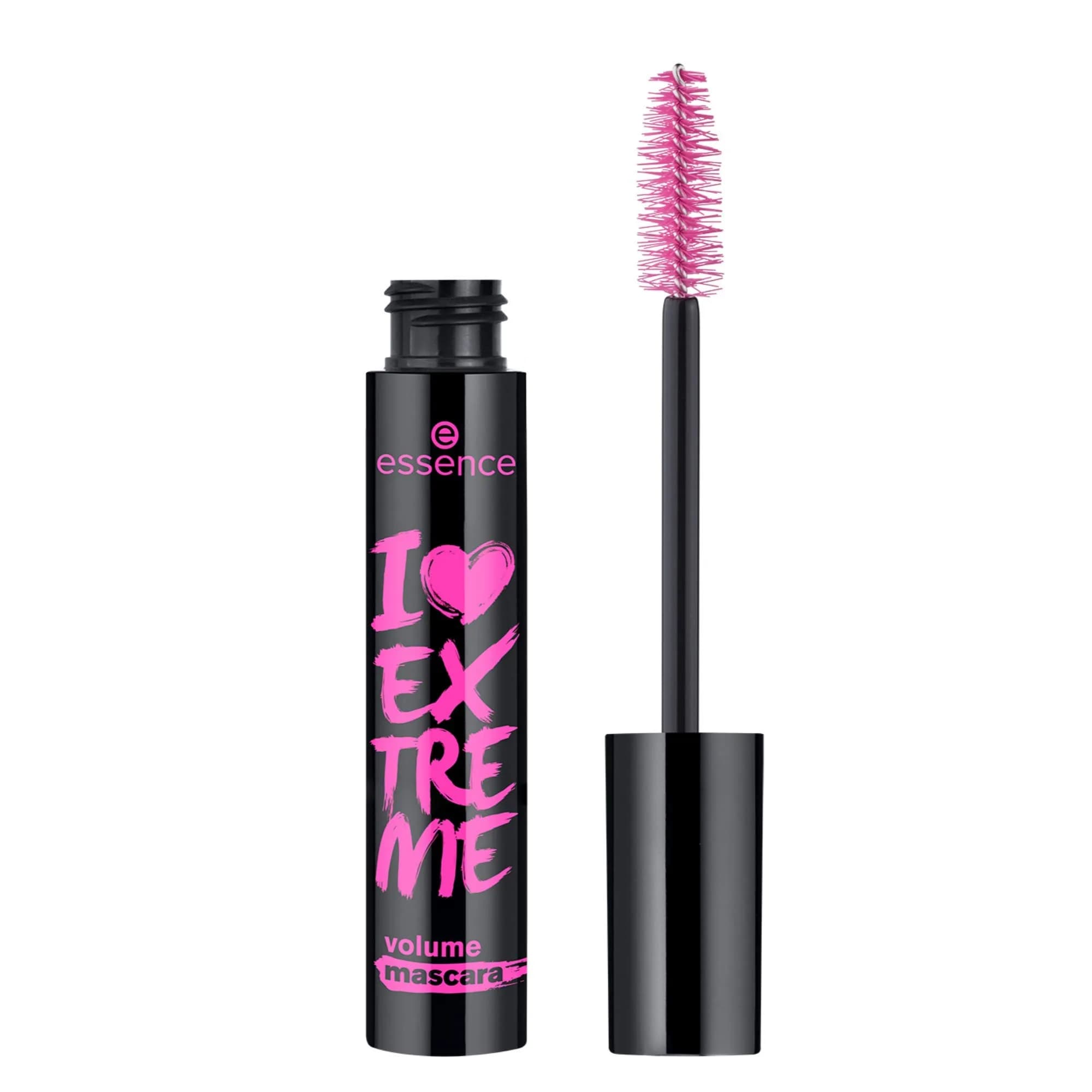 Essence I Love Extreme Volume Mascara Black | 12ml (0.4 Fl Oz) — Black