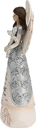 Pavilion Elements Faith Angel Figurine 16.51 cm (6.5-Inch) Holding Cross | Religious Home Décor Accent thumbnail 6