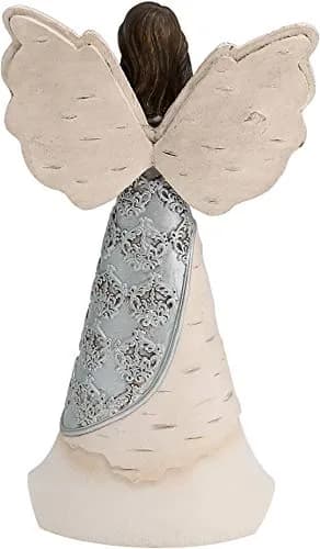 Pavilion Elements Faith Angel Figurine 16.51 cm (6.5-Inch) Holding Cross | Religious Home Décor Accent thumbnail 7