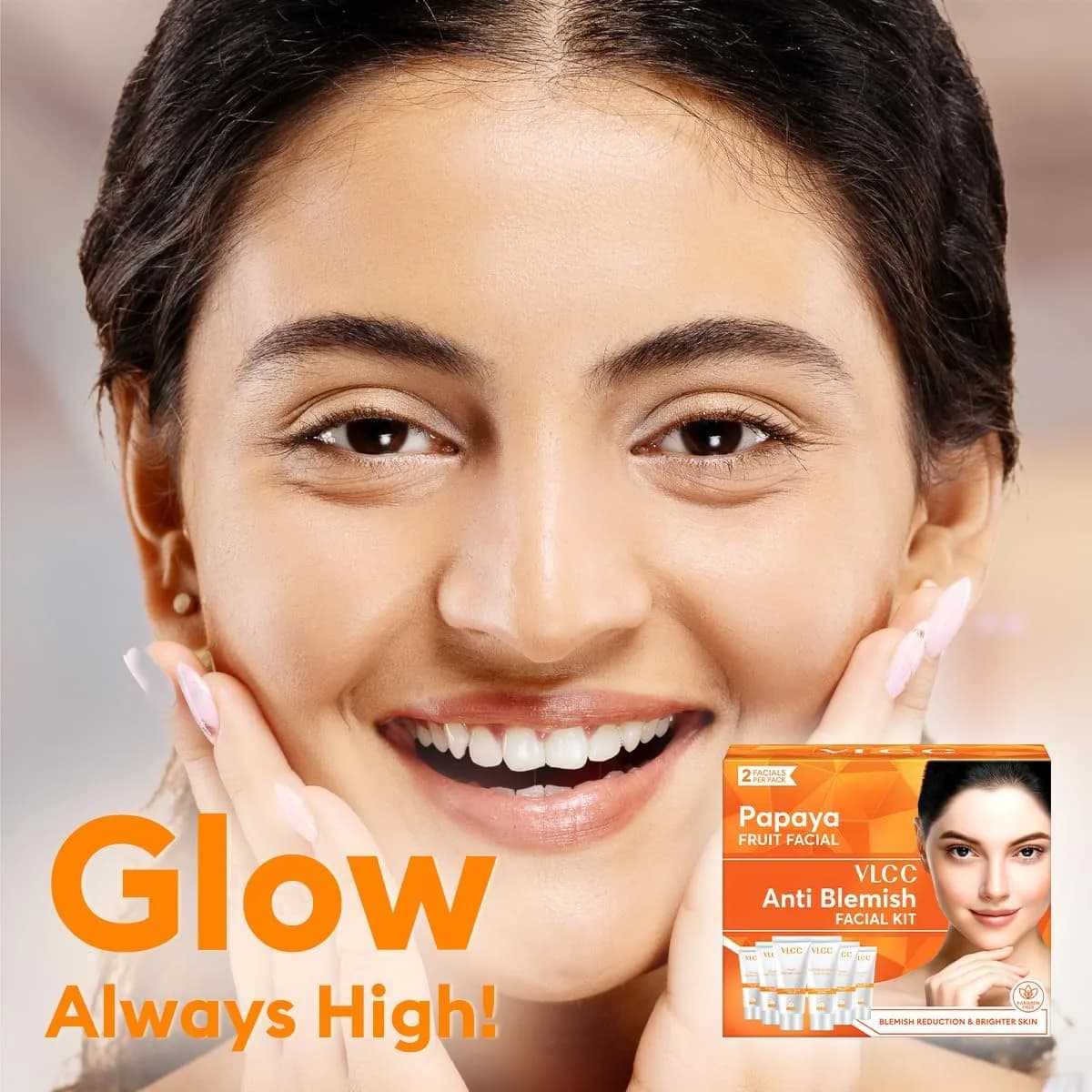 VLCC Papaya Fruit Single Facial Kit 60ml (2.03 Fl Oz) | Hydrates and Brightens Skin - view 5