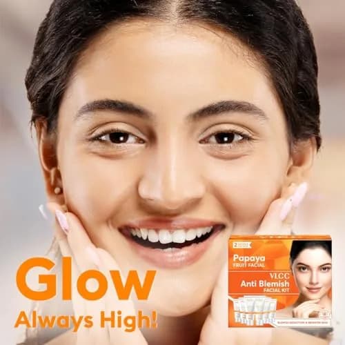 VLCC Papaya Fruit Single Facial Kit 60ml (2.03 Fl Oz) | Hydrates and Brightens Skin thumbnail 5