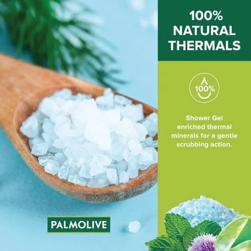 Palmolive Thermal Spa Mineral Massage Shower Gel (250ml) | Velvety Soft Skin & Relaxation thumbnail 4