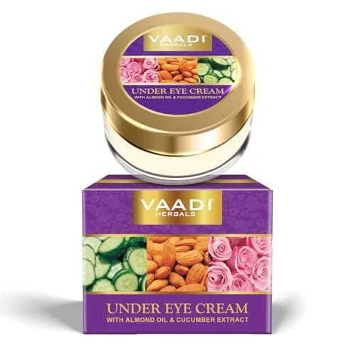 Vaadi Herbals Natural Under Eye Cream 30g (1.06 oz) | Reduces Fine Lines & Wrinkles thumbnail 1