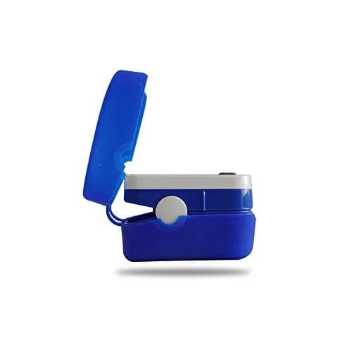 Concord Fingertip Pulse Oximeter with Reversible Display | Accurate Blood Oxygen & Pulse Monitoring (Sapphire) thumbnail 3
