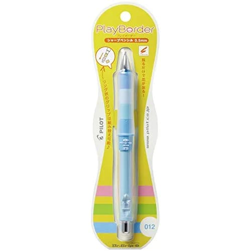PILOT Dr. Grip CL Play Boarder Mechanical Pencil 0.5mm Aqua Blue | Smooth Writing for Students & Professionals thumbnail 2