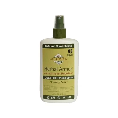 All Terrain Herbal Armor 8oz DEET-Free Insect Repellent | Plant-Based & All-Natural Bug Spray for Outdoor & Family Use thumbnail 1