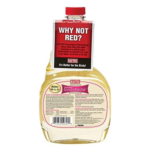 Kaytee Hummingbird ElectroNectar 16 Fl Oz | Hydrating Energy Drink for Wild Birds thumbnail 2