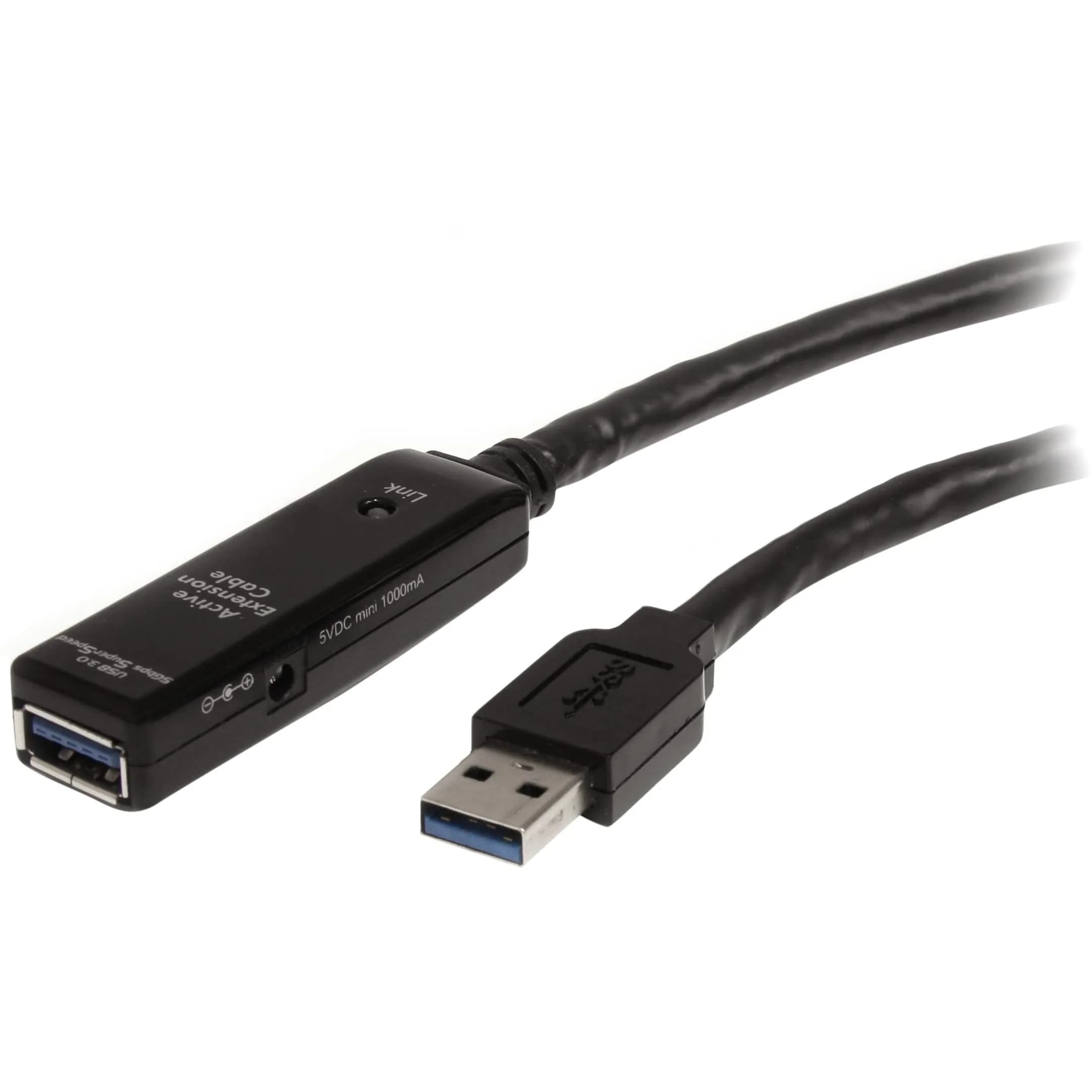 StarTech.com 10m (33ft) USB 3.0 Active Extension Cable, USB-A M/F | 5Gbps High-Speed Data & Power