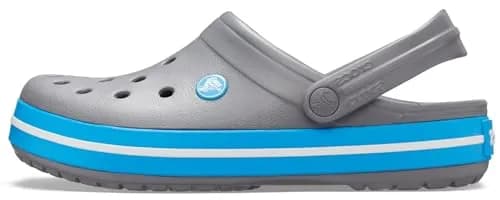 Crocs Crocband Clog, Charcoal/Ocean, 7 Women/5 Men | Iconic Comfort & Versatility thumbnail 7