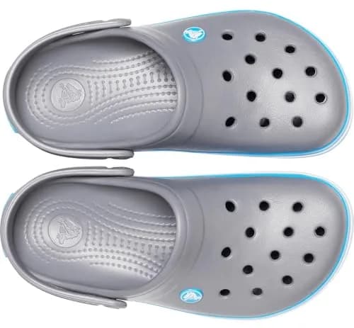 Crocs Crocband Clog, Charcoal/Ocean, 7 Women/5 Men | Iconic Comfort & Versatility thumbnail 9