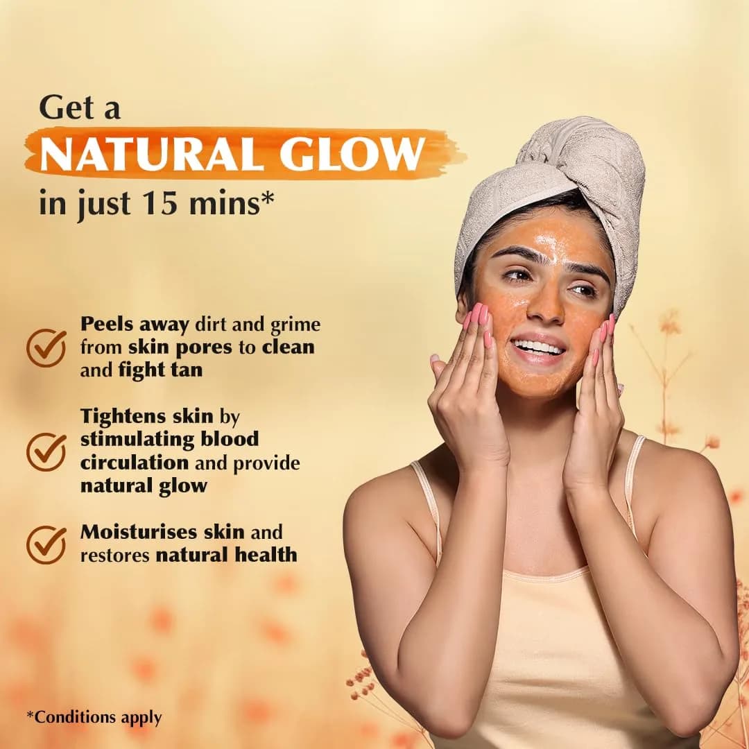 Everyuth Orange Peel Off Mask 90 g (3.17 oz) | Rejuvenates Skin with Orange Scent - view 2