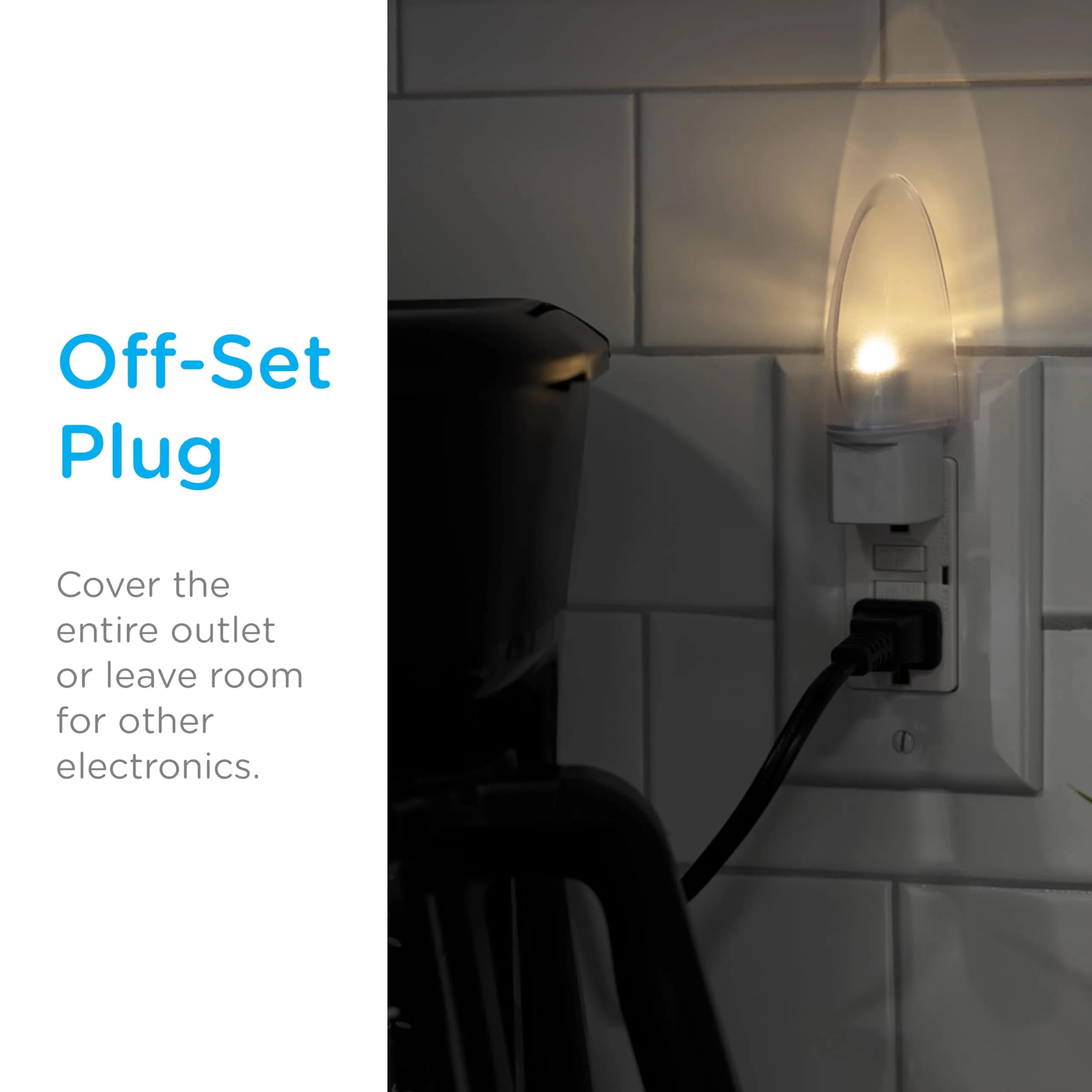 Lights By Night LED Night Light 4 Pack | Automatic Dusk to Dawn Sensor - view 3