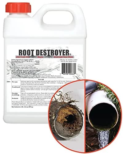 Sanco Industries Root Destroyer 2lbs | Copper Sulfate Root Killer for Sewer & Pipes thumbnail 1