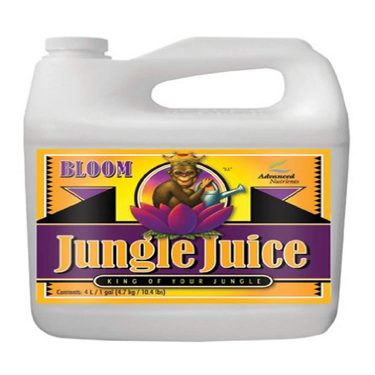 Advanced Nutrients Jungle Juice Bloom Fertilizer 4 Liter | Supports Big Juicy Buds for Maximum Yield