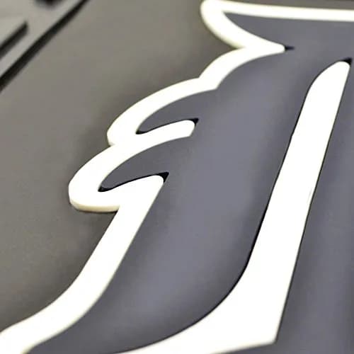 FANMATS MLB Houston Astros Back Row Utility Car Mats 14in. x 17in. | All Weather, Deep Resevoir, Molded Logo thumbnail 4