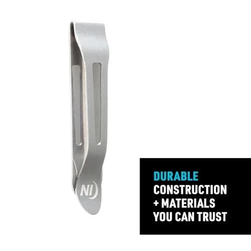Nite Ize HipClip Mountable Clip for Phones, Silver | Attaches to Pockets, Waistbands, and Bags thumbnail 4