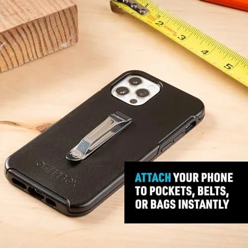 Nite Ize HipClip Mountable Clip for Phones, Silver | Attaches to Pockets, Waistbands, and Bags thumbnail 5