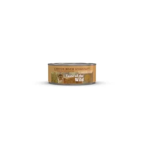 Taste of the Wild Canyon River Wet Cat Food Trout & Salmon 3oz | Grain-Free, High-Protein, Supports Hydration thumbnail 1