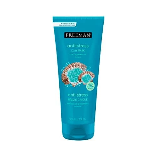 Freeman Anti-Stress Clay Mask with Dead Sea Minerals, Lavender & Sea Salt 175ml (6 fl. oz.) | Balances & Calms Skin thumbnail 1