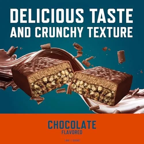 CLIF BUILDERS Protein Bars Chocolate Flavor 2.4 oz (68 g) | 20g Plant Based Protein Post-Workout thumbnail 5
