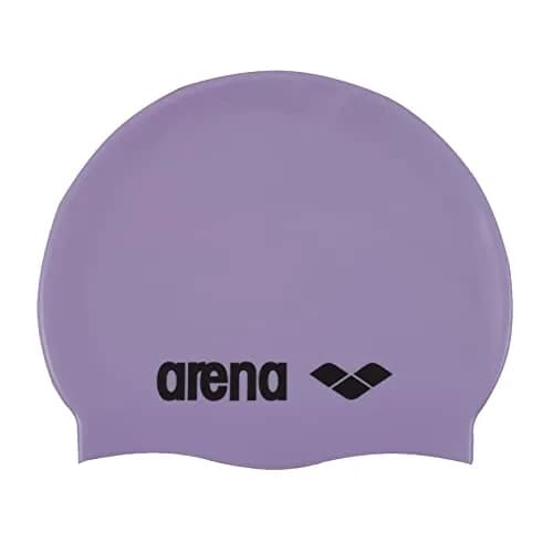 Arena Classic Unisex Soft Silicone Swim Cap | Parma/Black thumbnail 1
