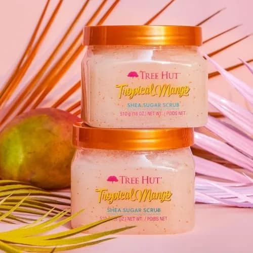 Tree Hut Tropical Mango Body Scrub 510g (18 Oz) | Exfoliating & Hydrating with Shea Butter thumbnail 5