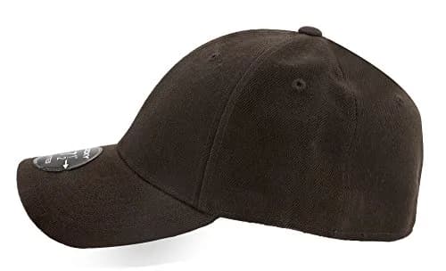 DECKY Fitted Cap, Brown, 6 7/8 | Classic Baseball Cap for Men & Unisex thumbnail 5