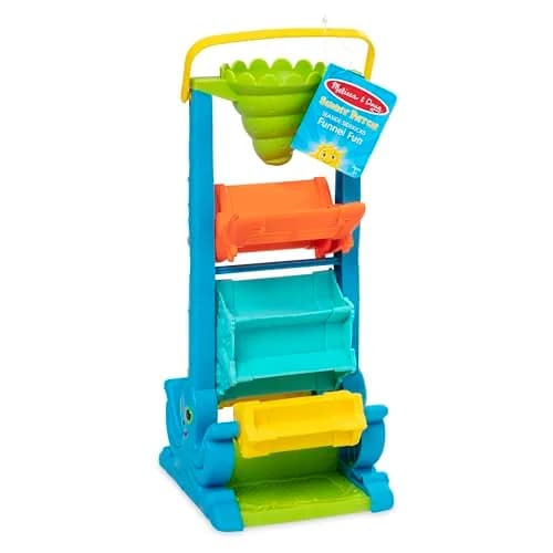 Melissa & Doug Seaside Sidekicks Funnel Fun Sand and Water Toy | Ages 2+ | 0.6 kg (1.3 lb) thumbnail 6