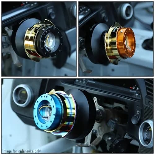 NRG Innovations NRG-SRK-131H Racing Style Short Hub Adapter Black | Compatible with 97-12 Honda Acura thumbnail 7