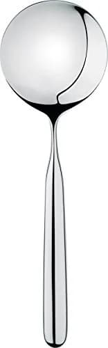 Alessi Risotto Serving Spoon in 18/10 Stainless Steel Mirror Polished, Silver | Elegant Italian Design for Dining thumbnail 1