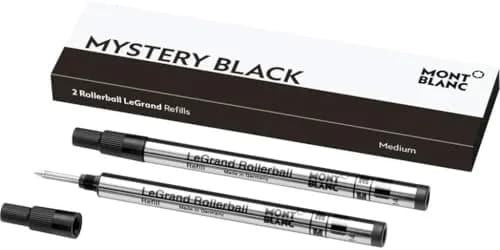 MONTBLANC Rollerball LeGrand Refills M Mystery Black 2 Count (Pack of 1) | Smooth Ink Flow for Meisterstück LeGrand Pens thumbnail 2