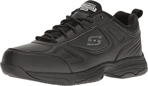 Skechers for Work Women's Dighton Bricelyn Wide Work Shoe, Black, 7.5 W US | Slip-Resistant & All-Day Comfort thumbnail 1