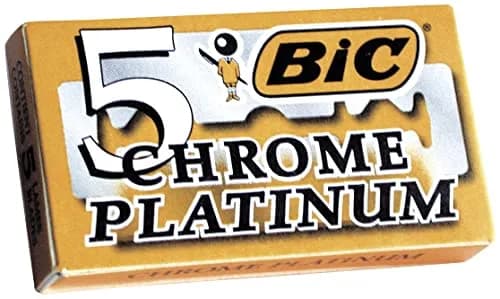 BIC Double Edge Razor Blades Chrome Platinum | Sharp, Durable & Long-Lasting (70-120 chars) thumbnail 2