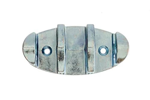 Attwood Zig Zag 4-inch Zinc Plated Rope Cleat | 10.2 cm (4 inch) Boat Deck Fitting thumbnail 3